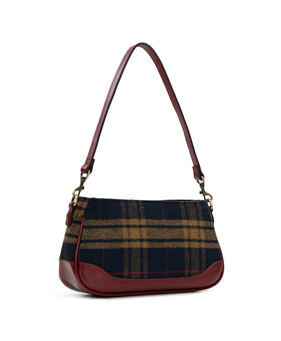 Female - Nova Crossbody - European Wool - maroon - by Patricia Nash - View 8 of 16