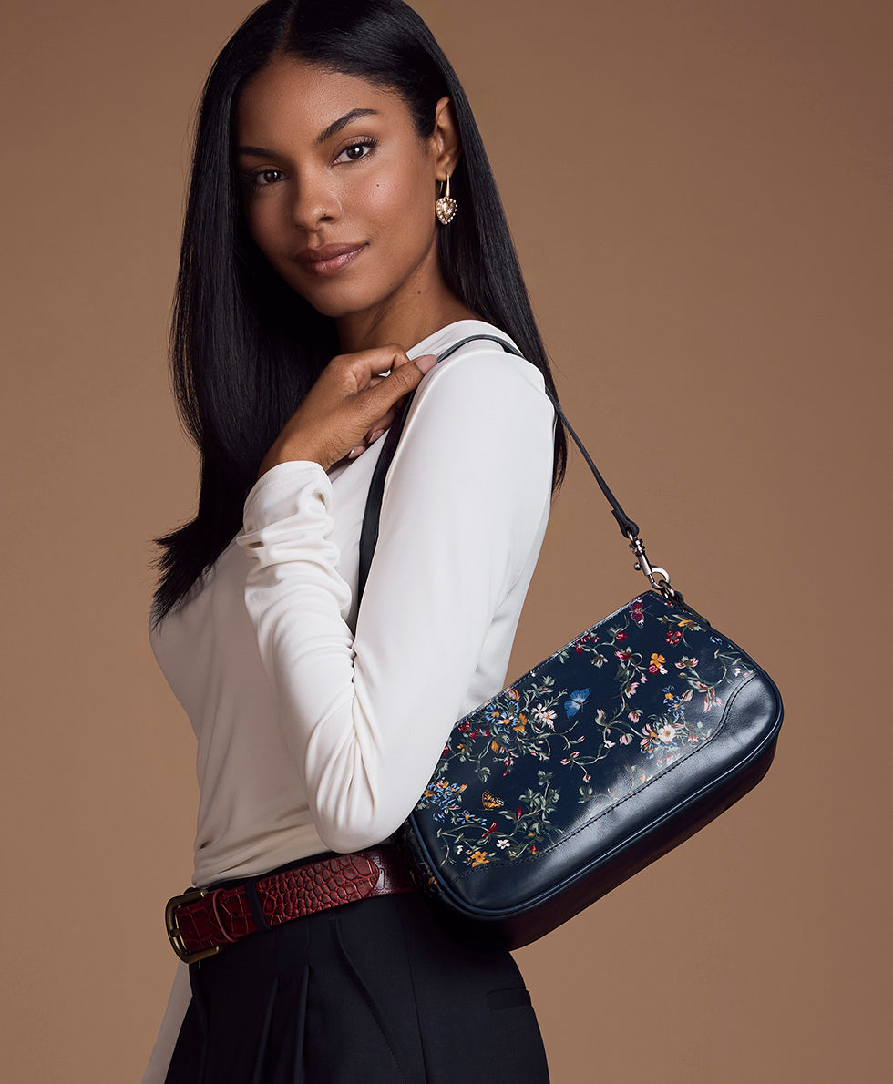 Female - Nova Crossbody - Butterfly Gardens - butterfly gardens - by Patricia Nash - View 3 of 6