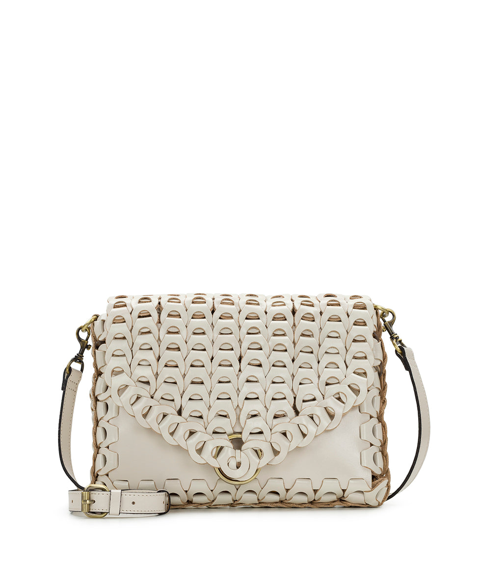 Porticci Crossbody - Chainlink Leather - black - by Patricia Nash - View 1 of 28