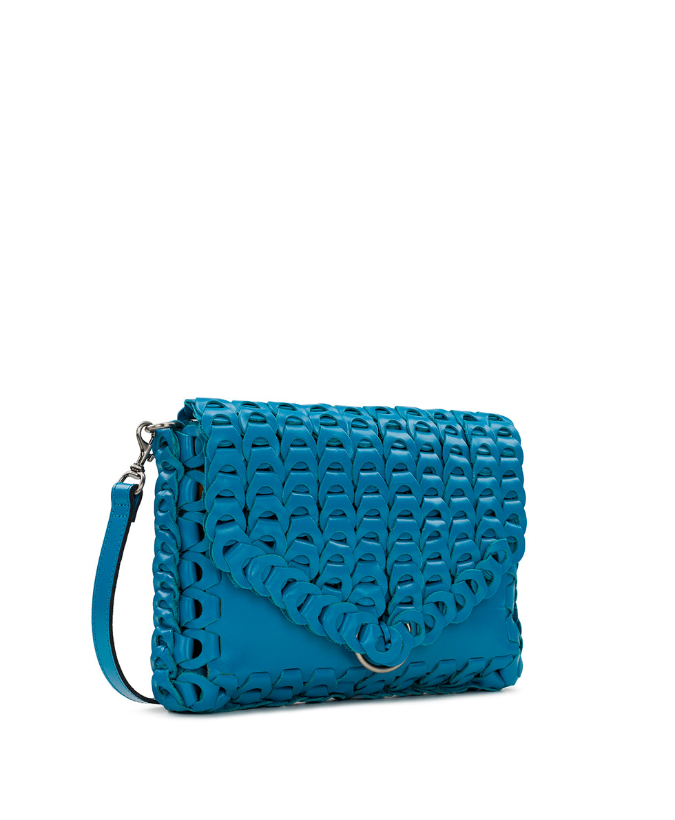 Porticci Crossbody - Chainlink Leather - black - by Patricia Nash - View 22 of 28