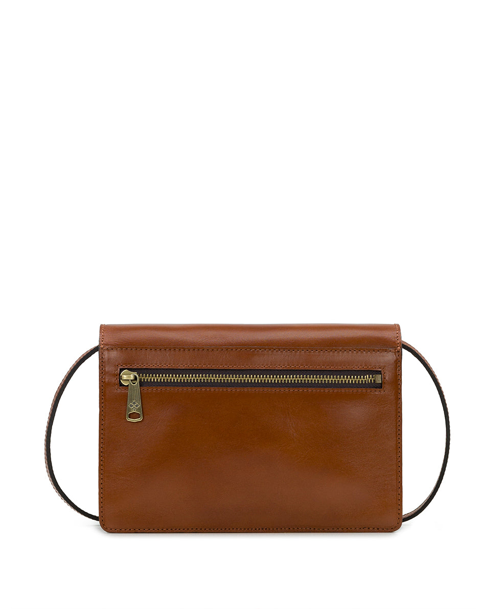 Lanza Crossbody Organizer - Heritage - tan - by Patricia Nash - View 2 of 5