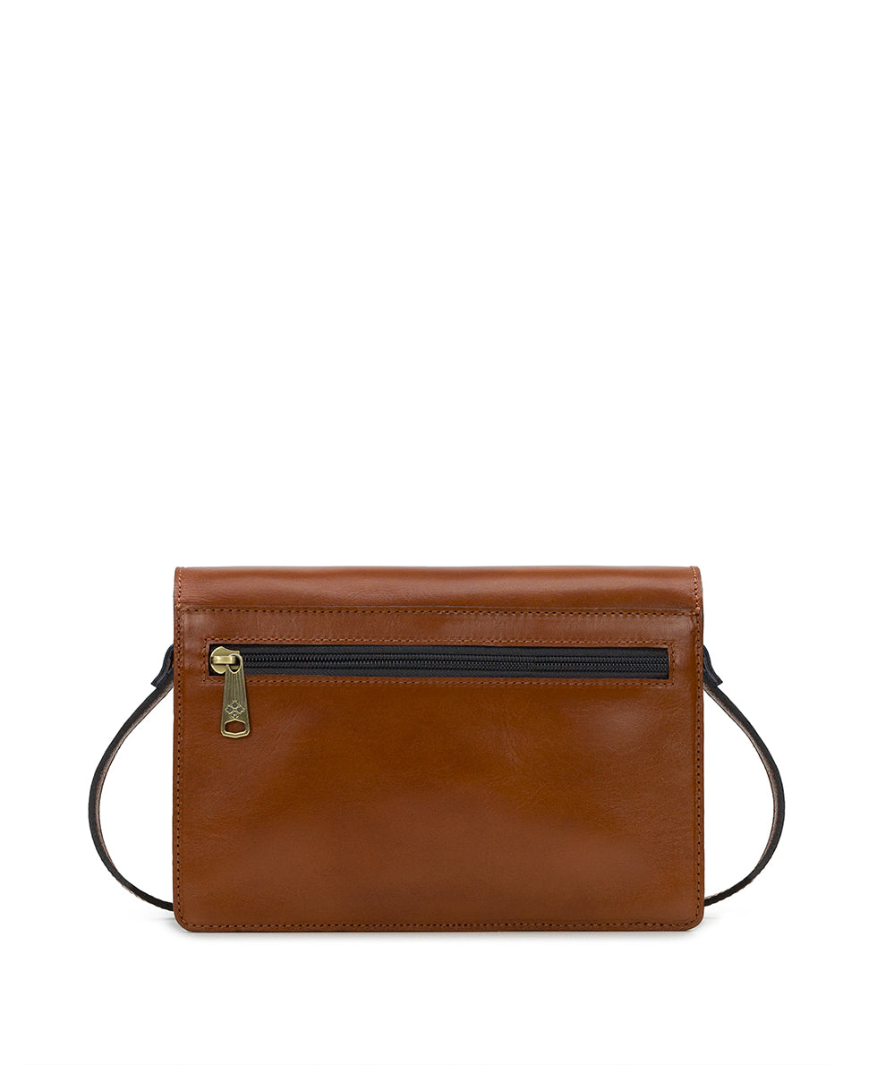 Lanza Crossbody Organizer - Heritage - tan - by Patricia Nash - View 2 of 10