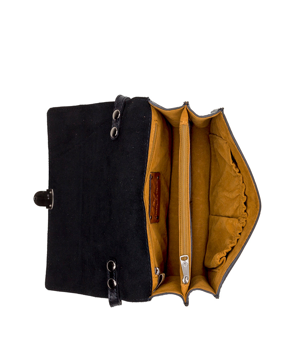 Lanza Crossbody Organizer - Heritage - tan - by Patricia Nash - View 9 of 11