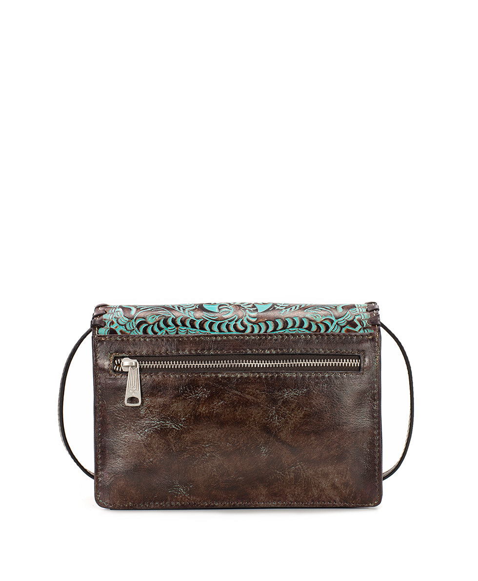 Lanza Crossbody - Tooled Turquoise - by Patricia Nash - View 2 of 5