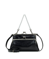 Nora Double Frame Crossbody - Vintage Distressed Leather