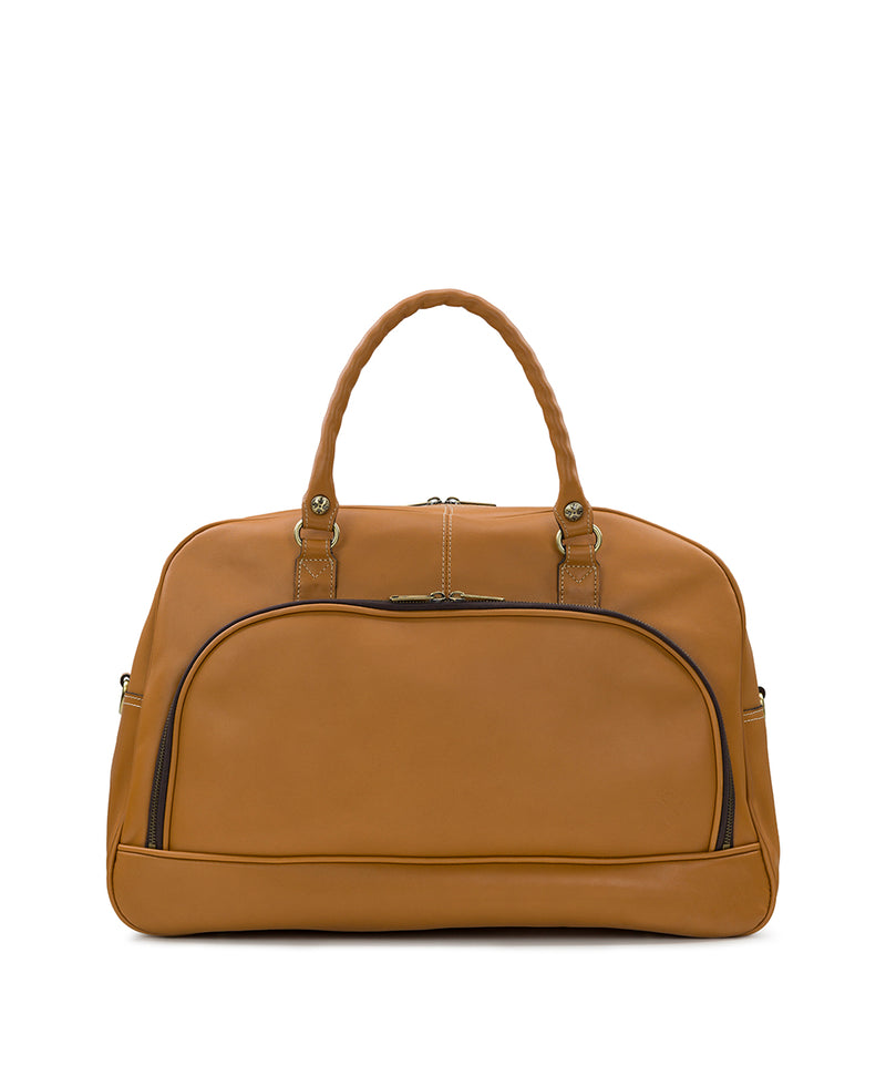 Gonnesa Oval Duffel Bag- Waxed Leather