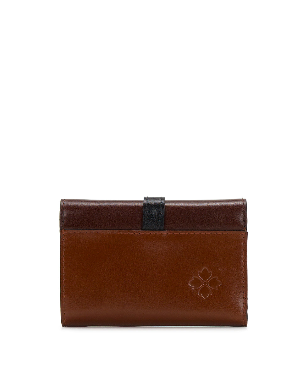 Female - Perla Wallet | Colorblock  | Black/British Tan/Tan - black/british tan/tan - by Patricia Nash - View 2 of 4