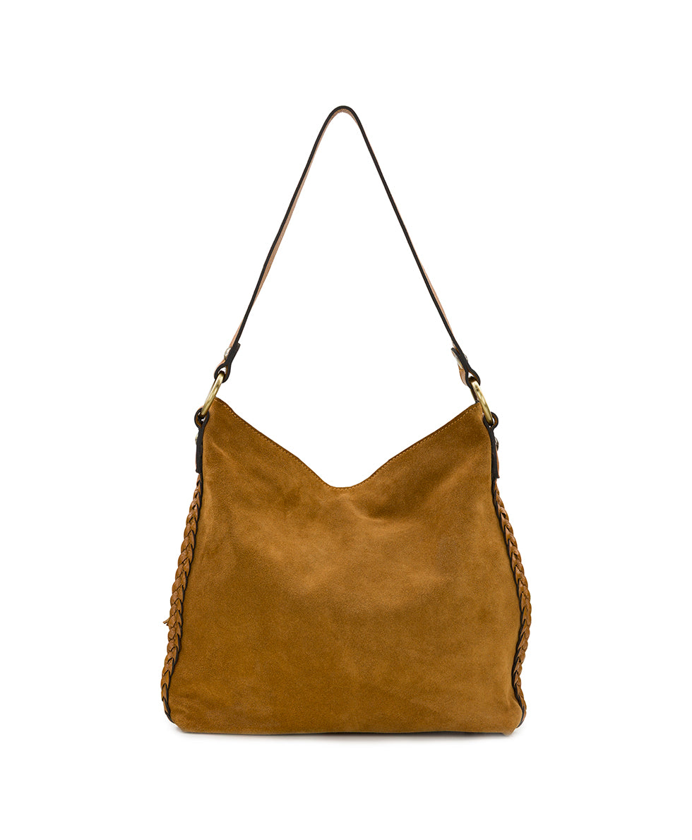 Female - Kalispell Hobo - Suede Leather - light tan - by Patricia Nash - View 2 of 6