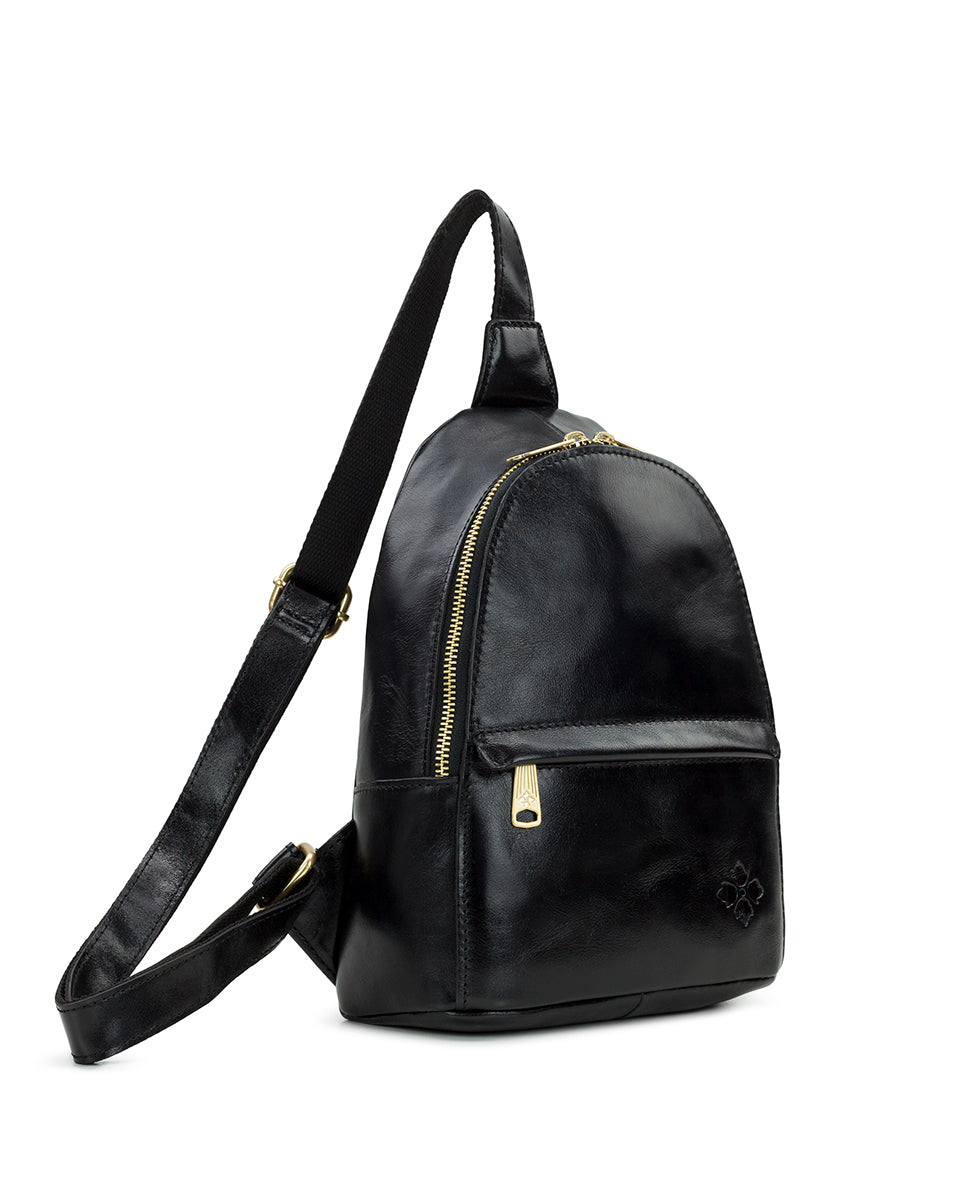 Female - Ennis Sling Crossbody - Vintage Distressed Leather - cognac - by Patricia Nash - View 8 of 18