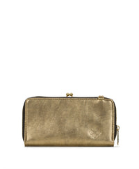 Missoula Frame - Distressed Metallic Raffia