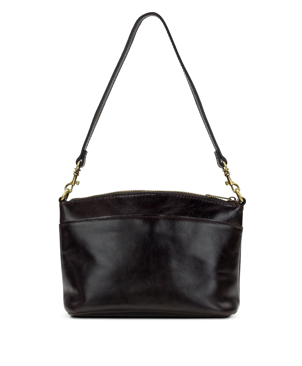 Female - Arlee Crossbody - Vintage Distressed Leather - mushroom - by Patricia Nash - View 14 of 30
