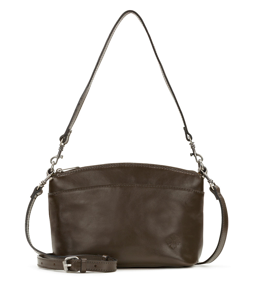 Female - Arlee Crossbody - Vintage Distressed Leather - mushroom - by Patricia Nash - View 1 of 4
