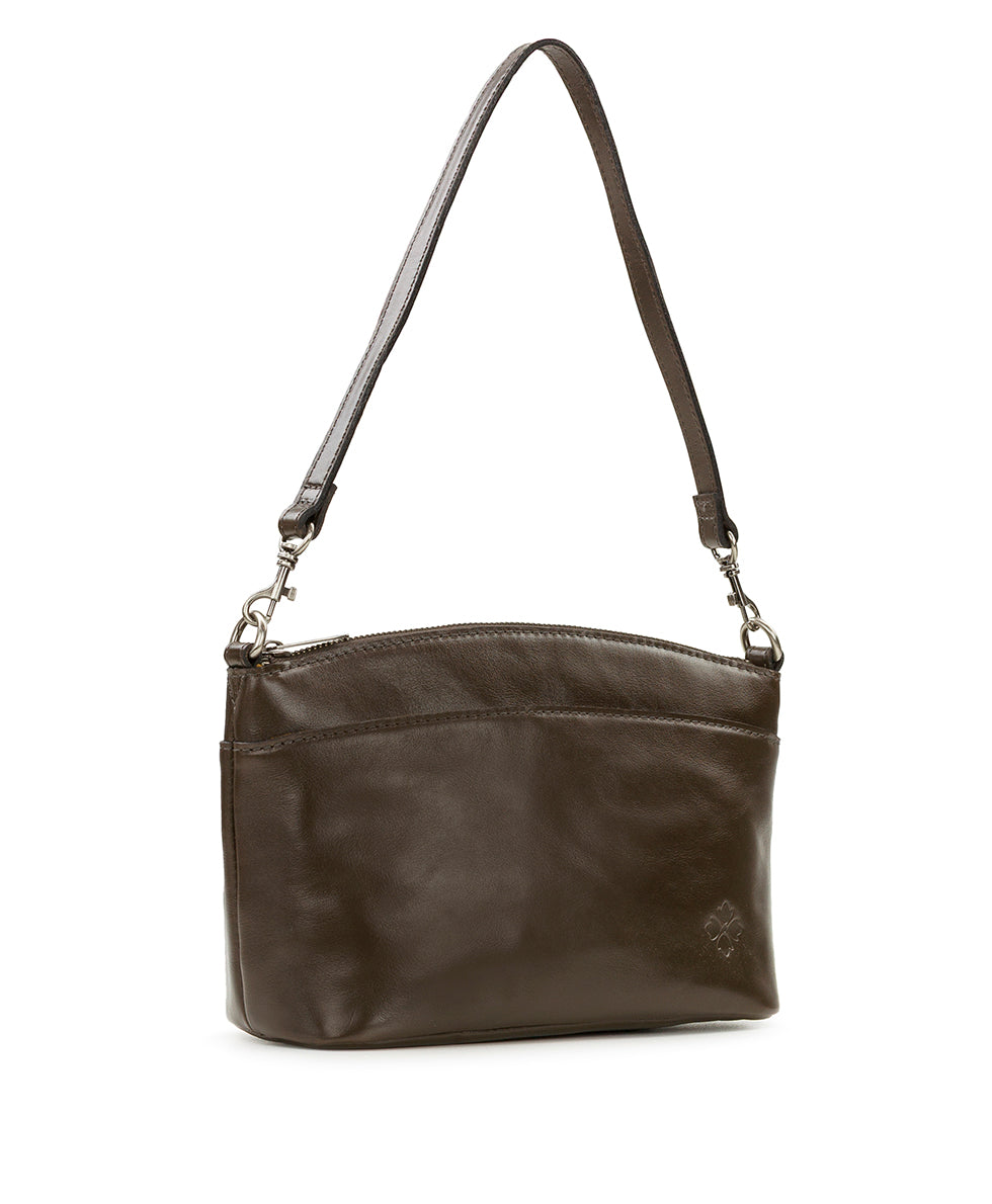 Female - Arlee Crossbody - Vintage Distressed Leather - mushroom - by Patricia Nash - View 3 of 4