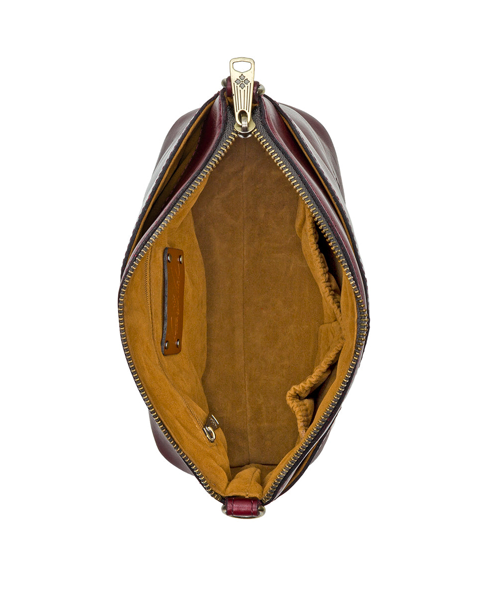 Female - Arlee Crossbody - Vintage Distressed Leather - mushroom - by Patricia Nash - View 24 of 30