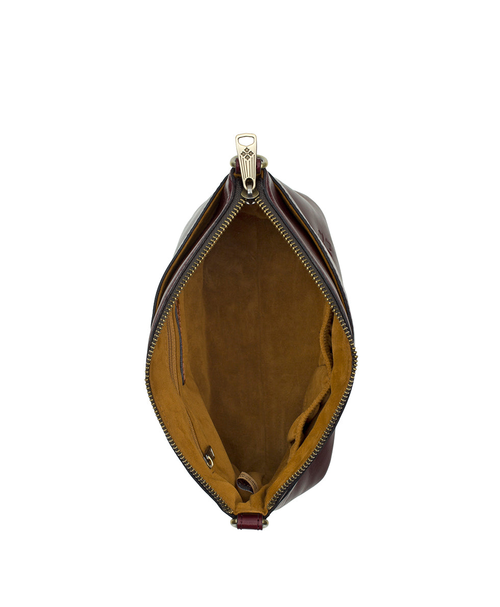 Female - Arlee Crossbody | Vintage Distressed  | Oxblood - tree of life - by Patricia Nash - View 4 of 4