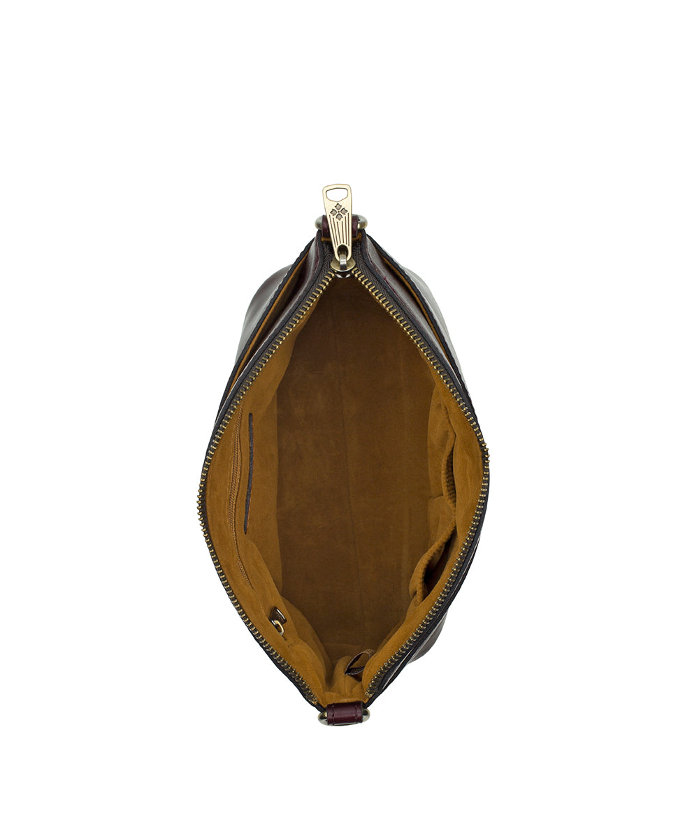 Female - Arlee Crossbody | Vintage Distressed | Plum - plum - by Patricia Nash - View 4 of 4