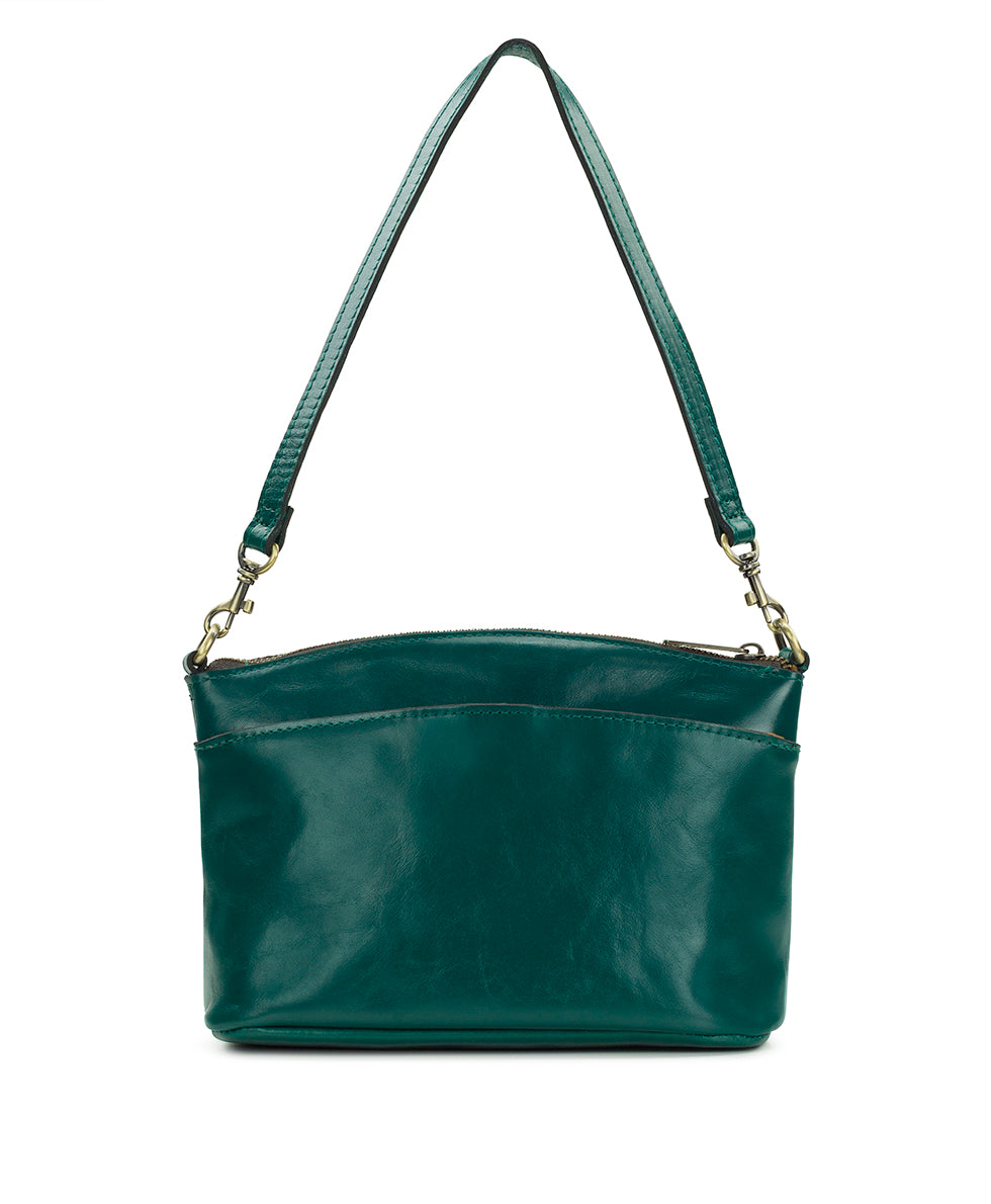 Female - Arlee Crossbody - Vintage Distressed Leather - spruce - by Patricia Nash - View 2 of 4