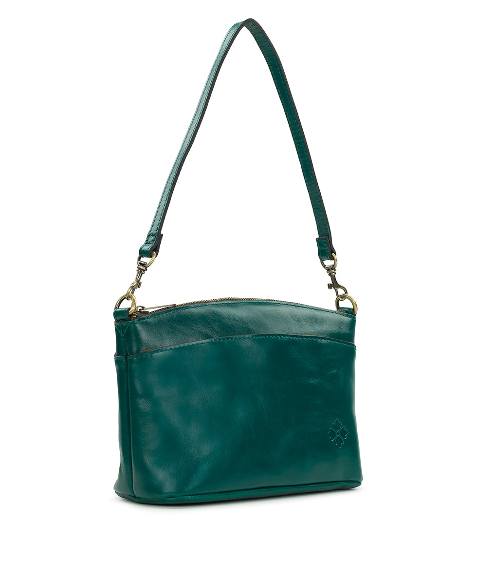 Female - Arlee Crossbody - Vintage Distressed Leather - spruce - by Patricia Nash - View 3 of 4