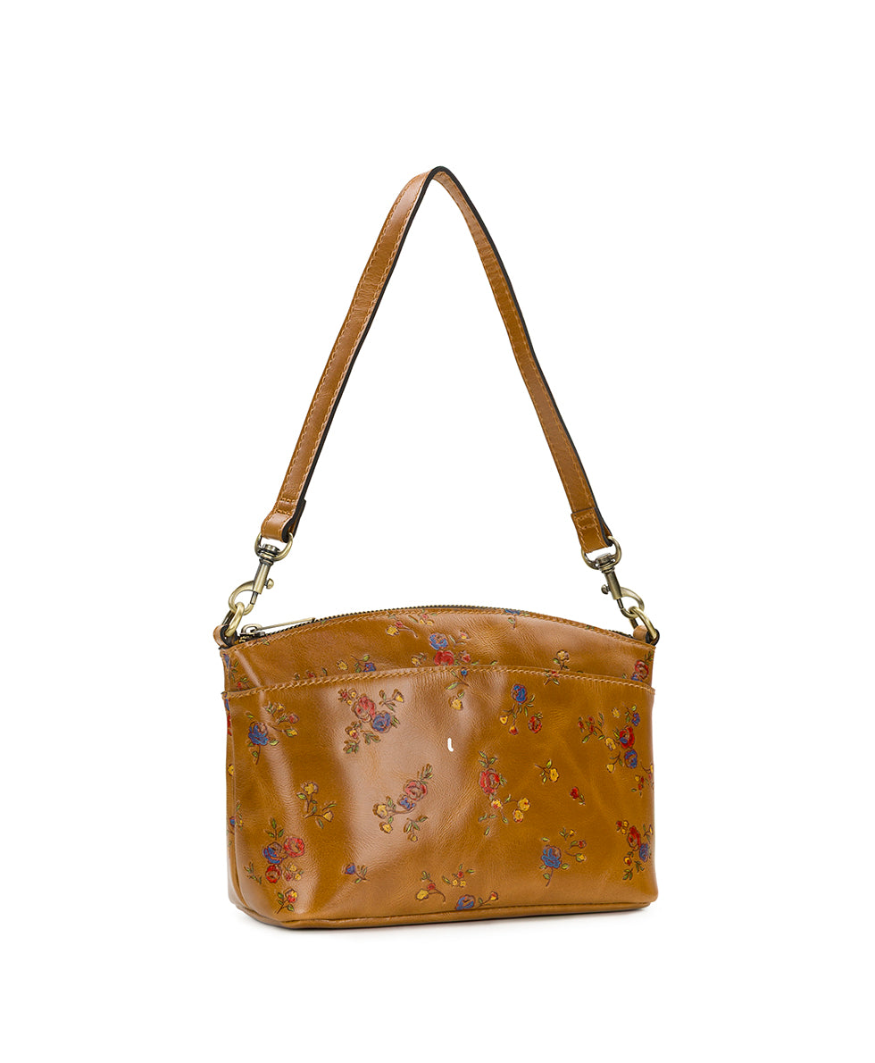 Female - Arlee Crossbody - Fleur de Jardin Embossed - denim - by Patricia Nash - View 3 of 4