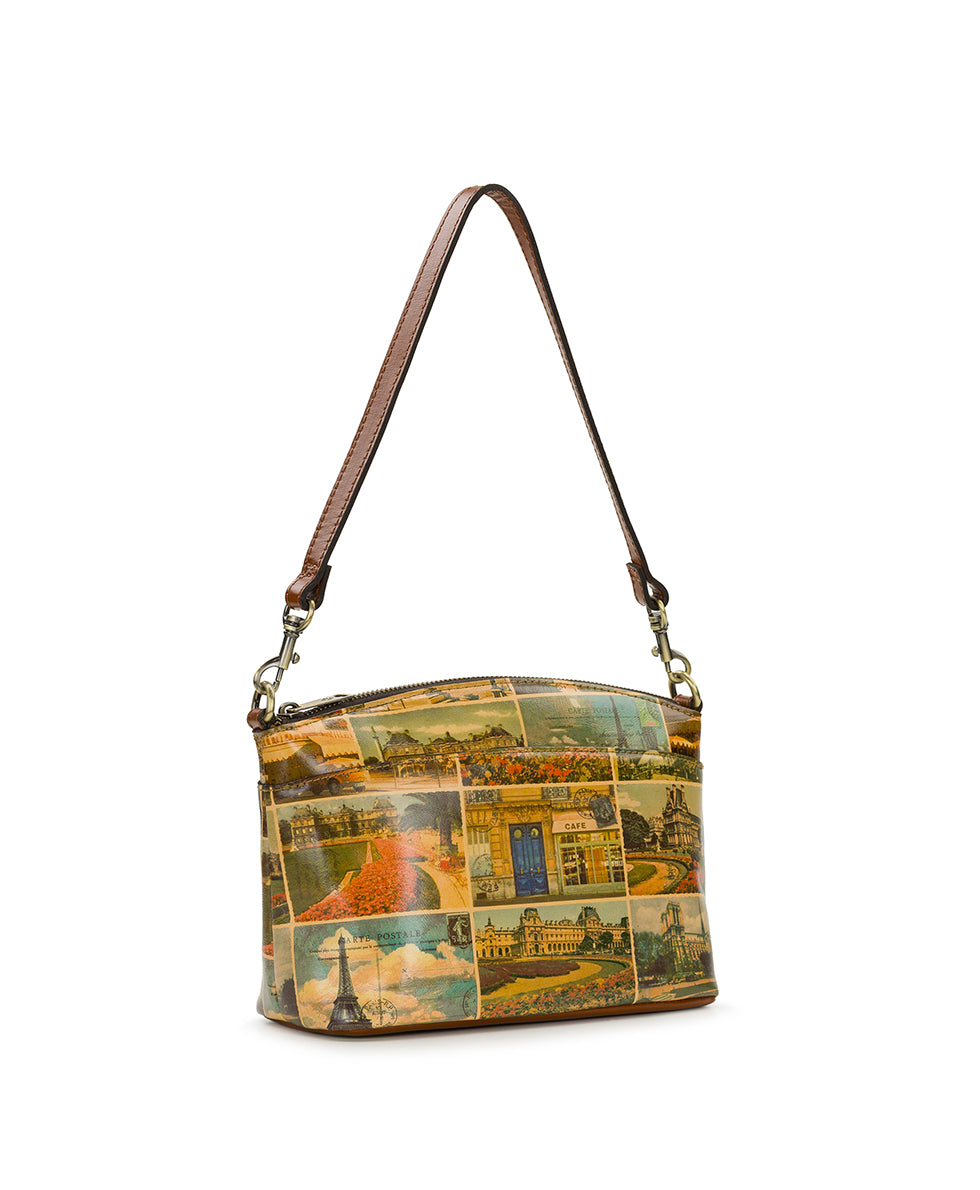 Female - Arlee Crossbody - Postcards From Paris - denim - by Patricia Nash - View 3 of 4