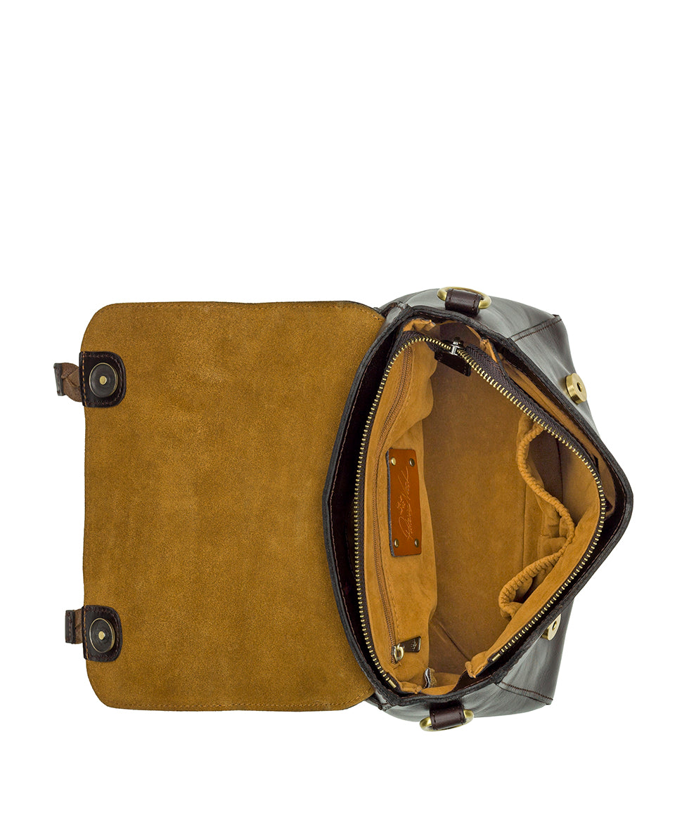 Dakota Top Handle - Vintage Distressed Leather