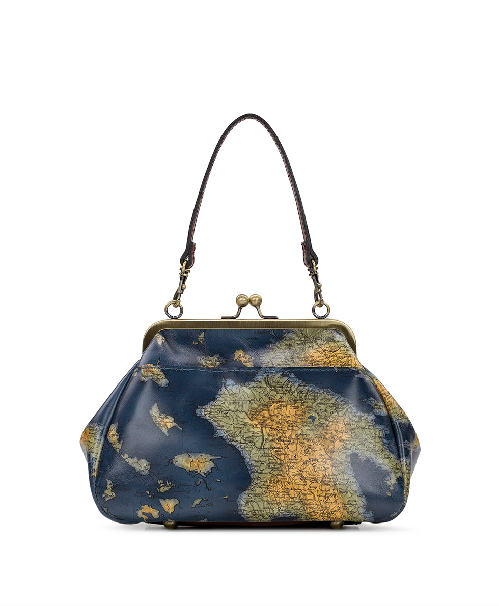 Female - Annie Frame Crossbody - Greek Map - greek map - by Patricia Nash - View 2 of 4