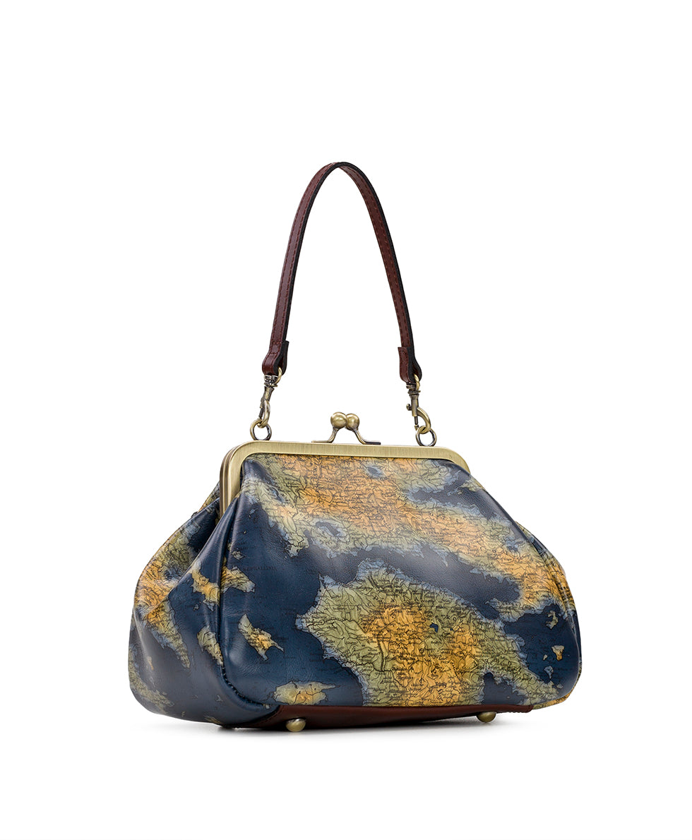 Female - Annie Frame Crossbody - Greek Map - greek map - by Patricia Nash - View 3 of 4