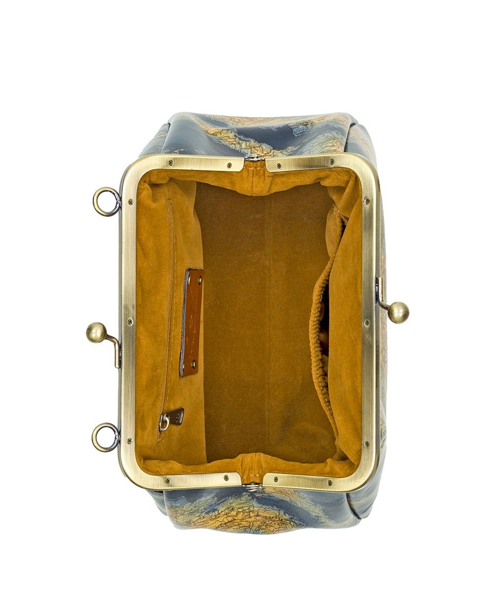 Female - Annie Frame Crossbody - Greek Map - greek map - by Patricia Nash - View 4 of 4