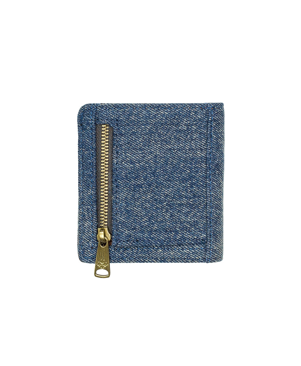 Female - Eliza Wallet - Denim Western Rose - denim - by Patricia Nash - View 2 of 4