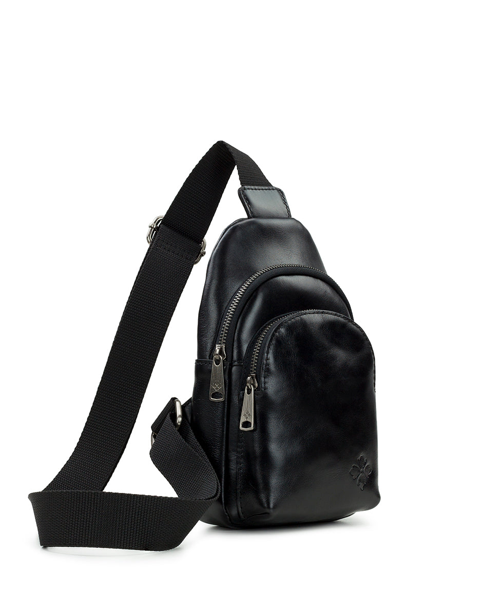 Female - Louetta Sling Crossbody - Vintage Distressed Leather - mushroom - by Patricia Nash - View 3 of 44