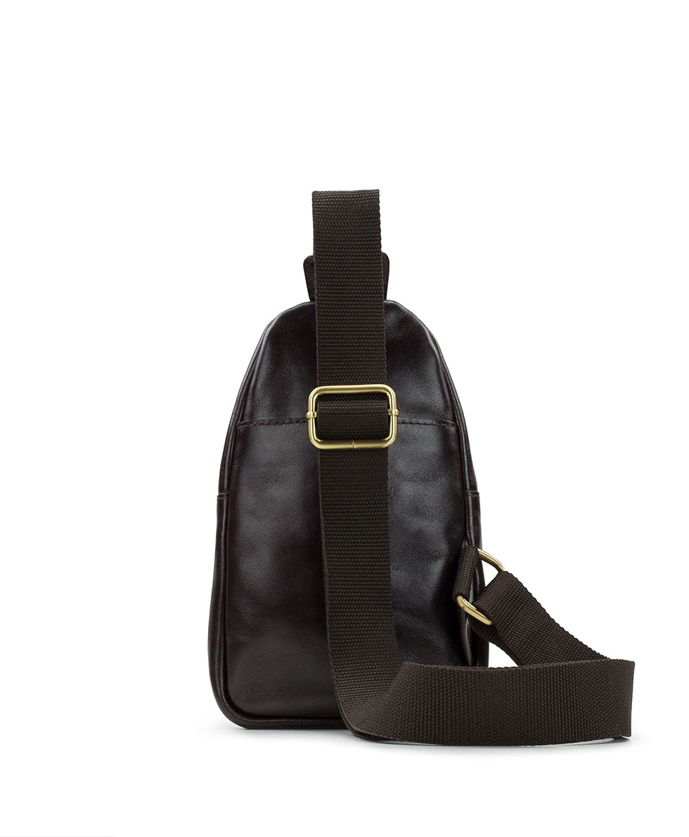 Female - Louetta Sling Crossbody - Vintage Distressed Leather - mushroom - by Patricia Nash - View 22 of 44