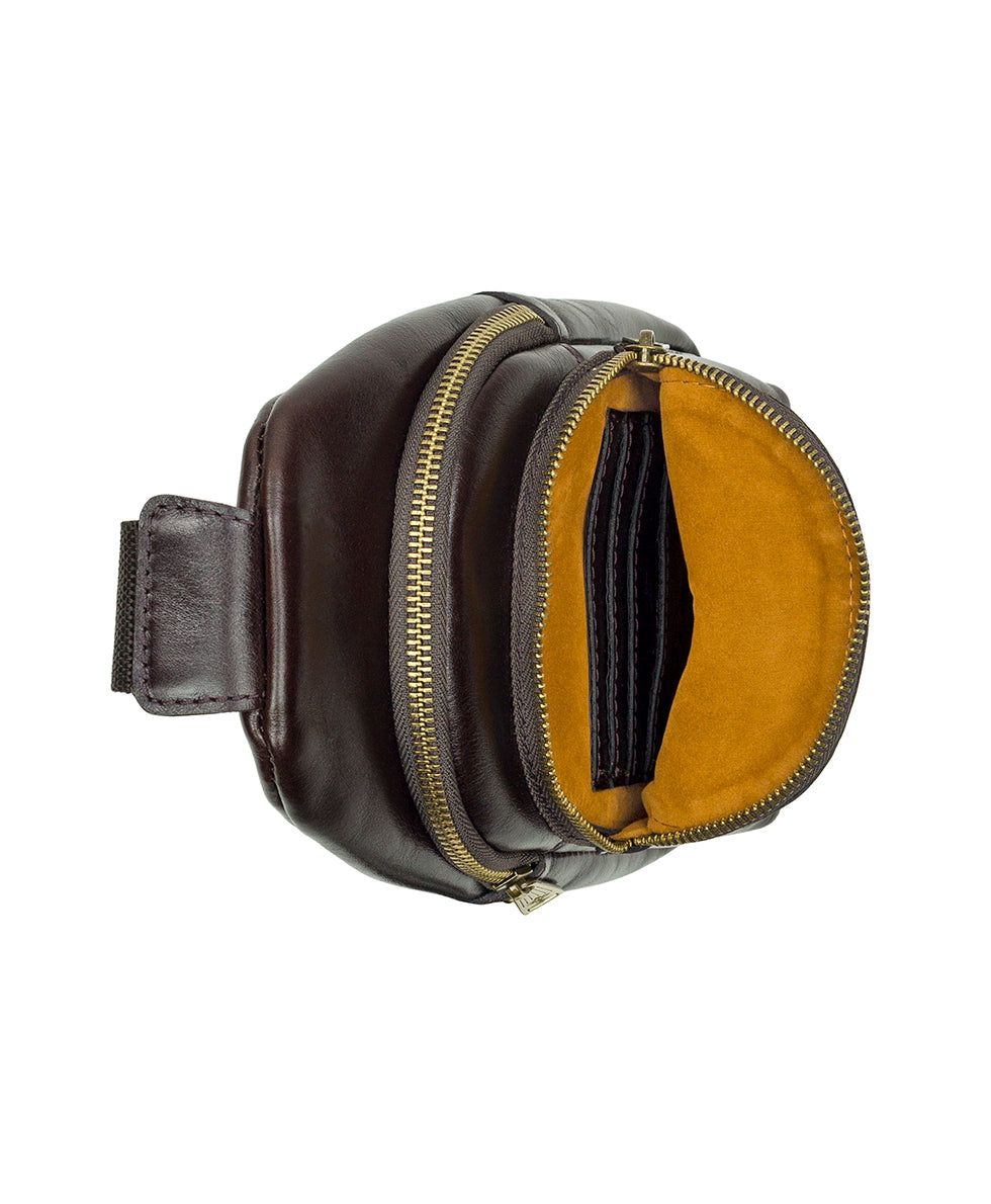 Female - Louetta Sling Crossbody - Vintage Distressed Leather - mushroom - by Patricia Nash - View 25 of 44
