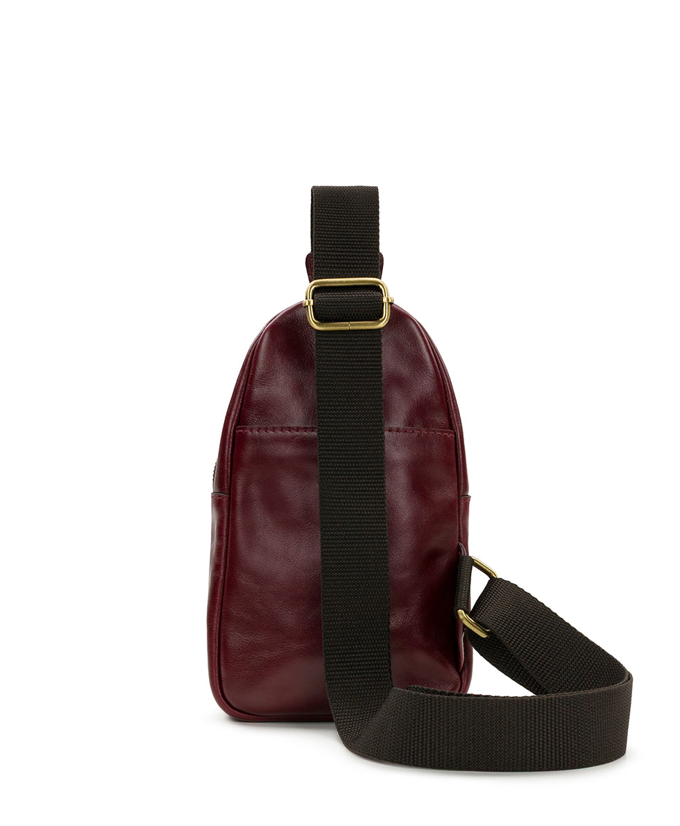 Female - Louetta Sling Crossbody - Vintage Distressed Leather - mushroom - by Patricia Nash - View 34 of 44