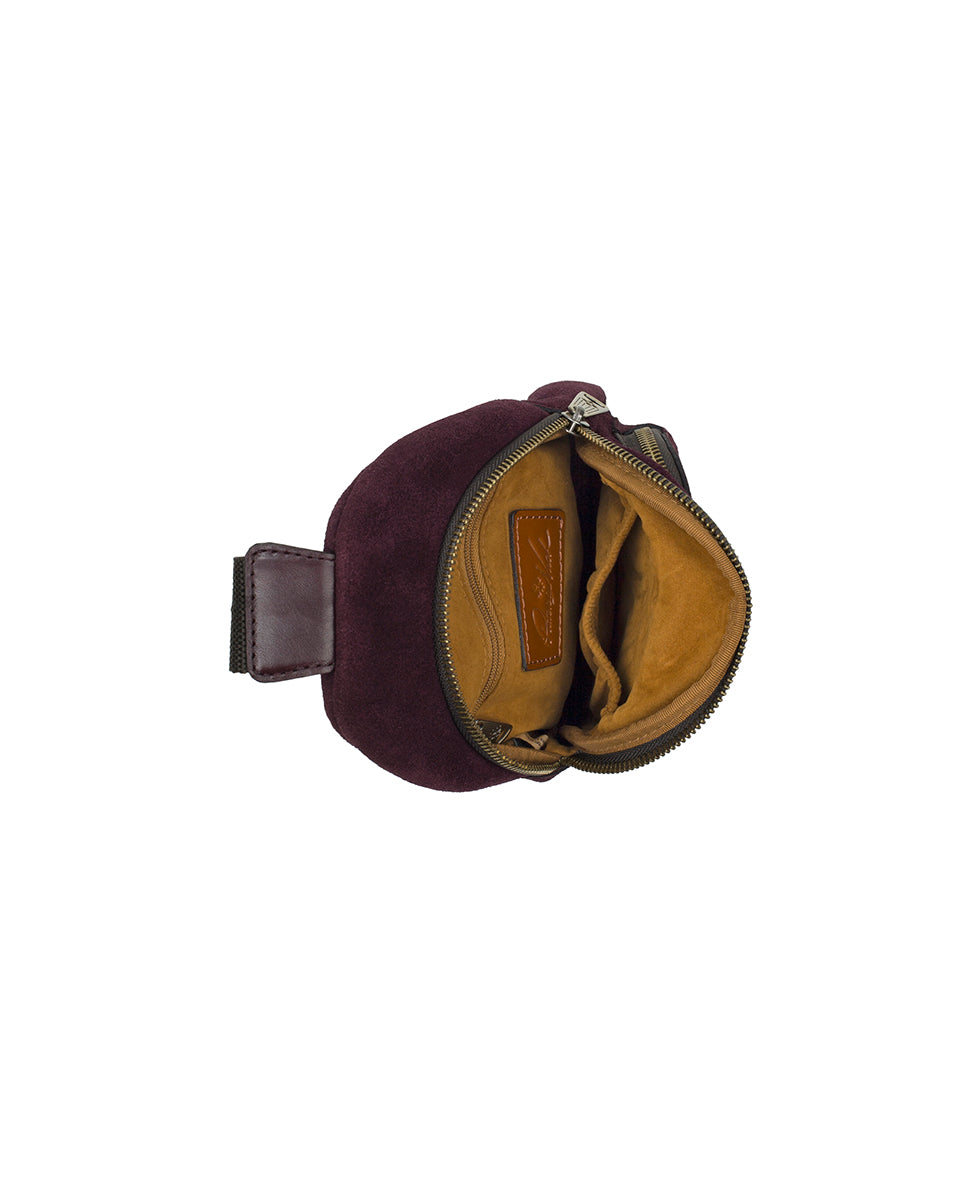 Female - Louetta Sling | Suede Leather | Plum - postcards from paris - by Patricia Nash - View 4 of 6