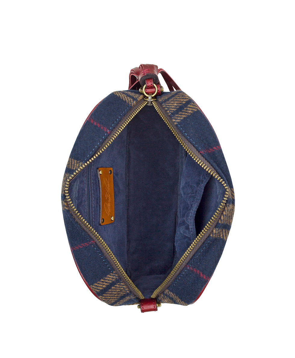 Female - Josie Crossbody - European Wool - navy - by Patricia Nash - View 5 of 6