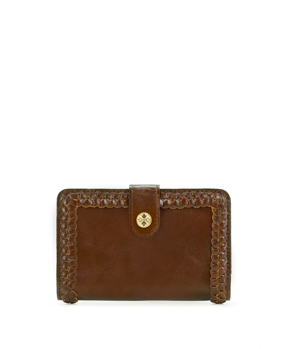 Female - Norma Wallet - Vintage Distressed Leather - oxblood - by Patricia Nash - View 1 of 12