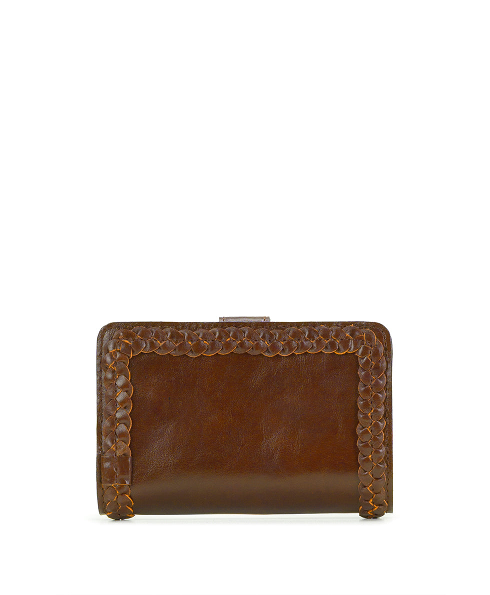 Female - Norma Wallet - Vintage Distressed Leather - oxblood - by Patricia Nash - View 2 of 12