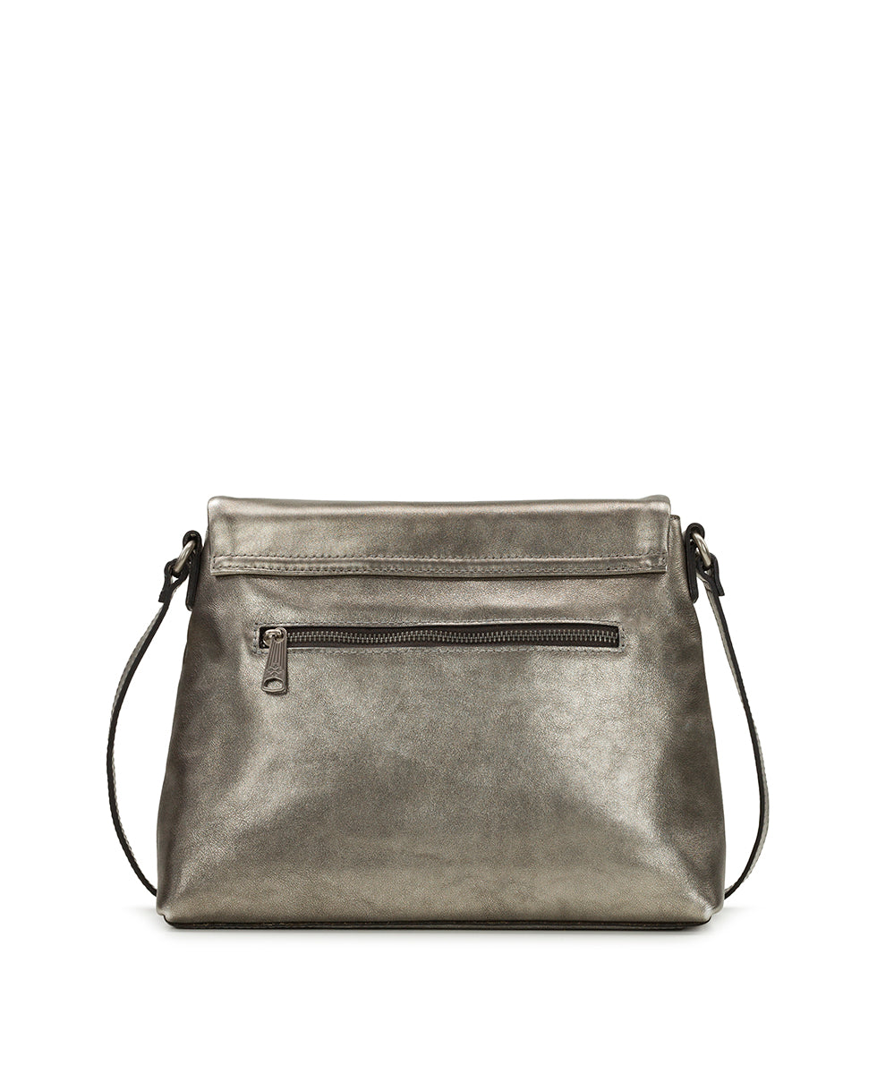 Female - Mili Crossbody - Vintage Distressed Metallic - antique platinum - by Patricia Nash - View 2 of 7