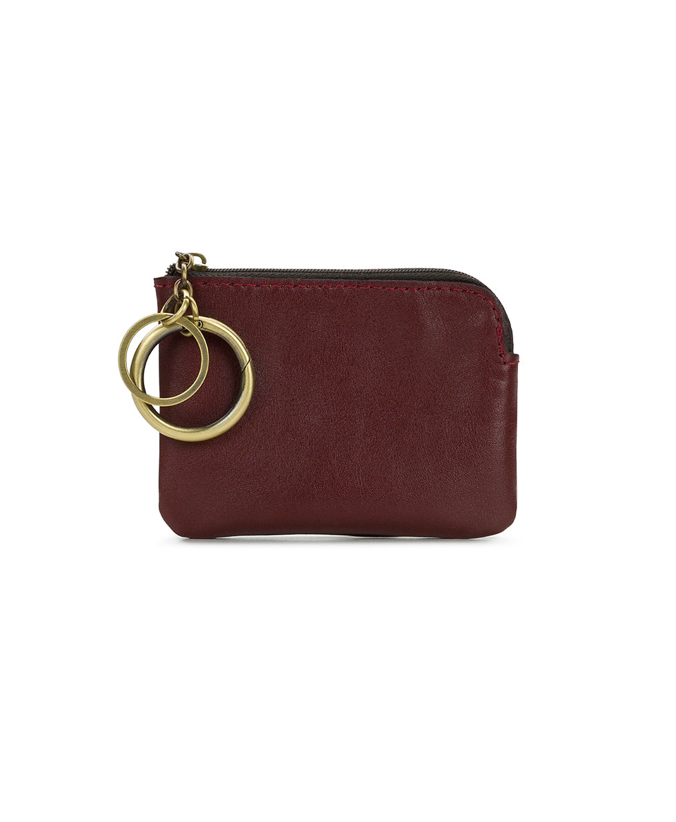 Female - Mili Crossbody - Waxed Leather - maroon - by Patricia Nash - View 5 of 7