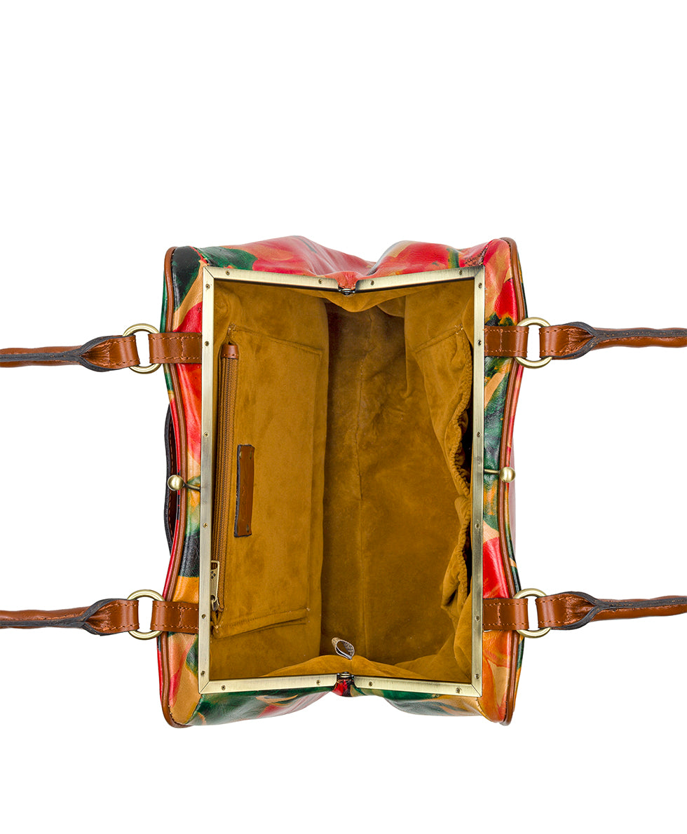 Kalivia Frame Satchel - Spring Multi