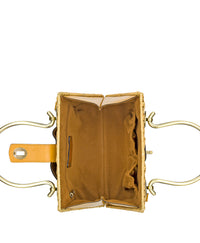 Rodia Top Handle with Spring Multi Scarf - Spring Wicker