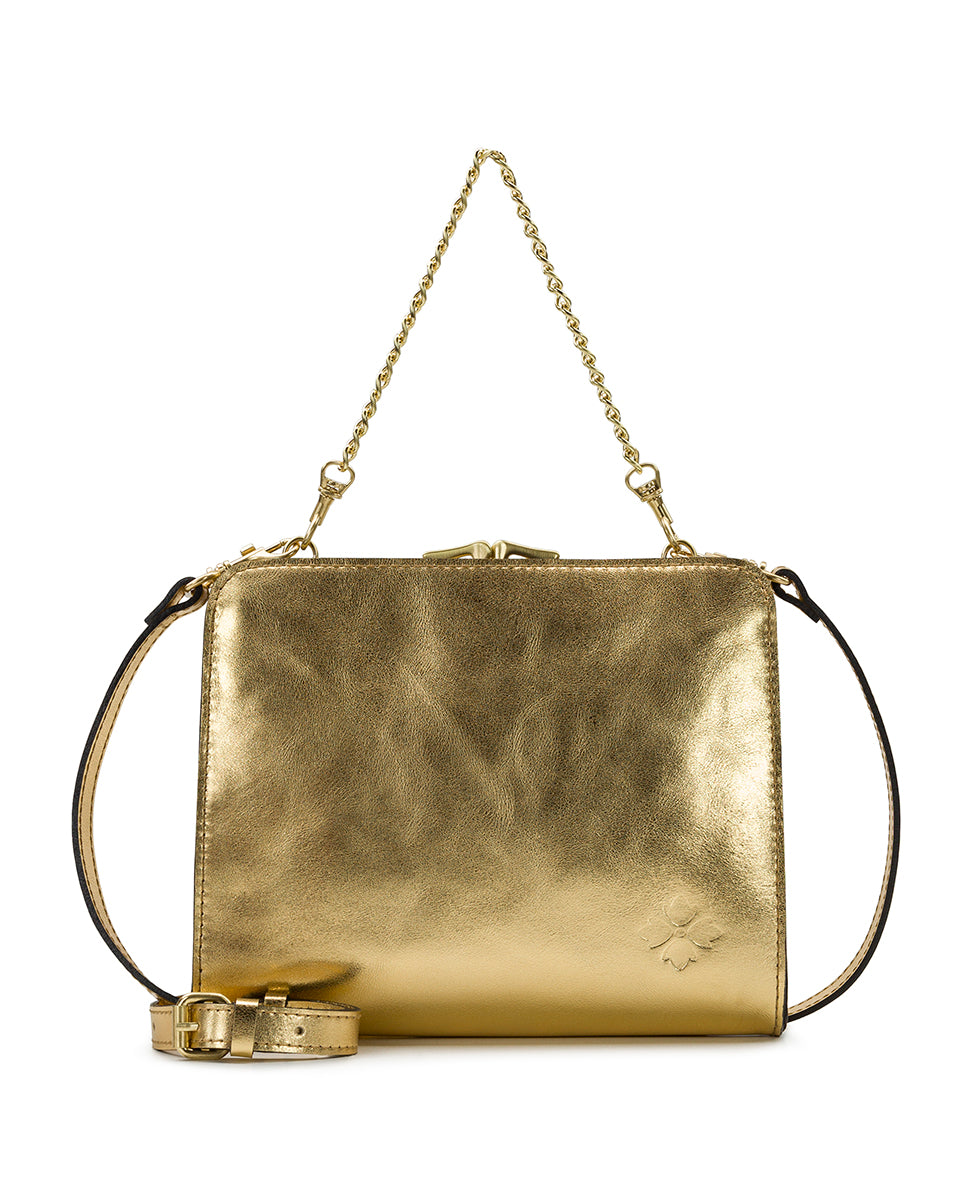 Female - Evangeline Frame Crossbody - Greek Gold - greek gold - by Patricia Nash - View 1 of 5