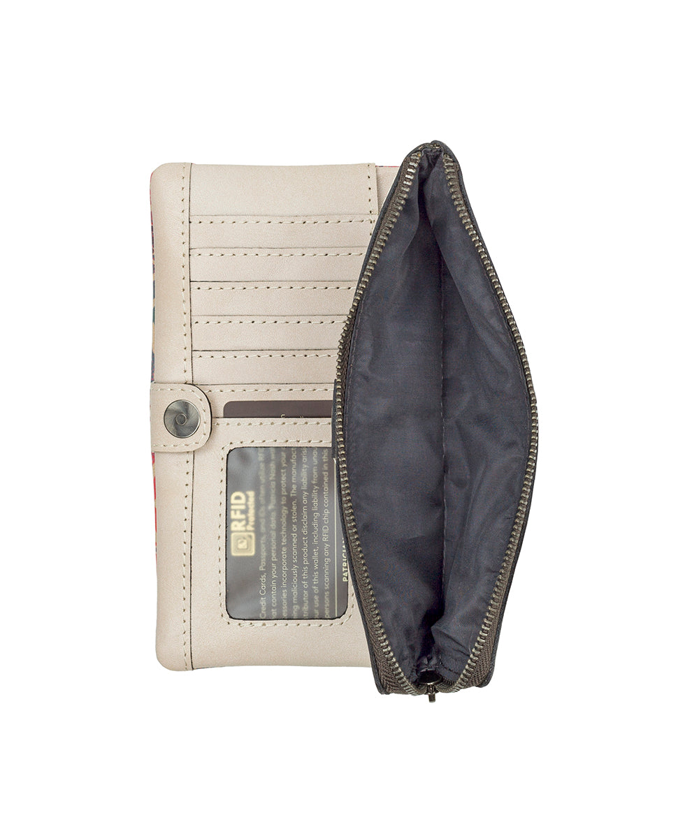 Female - Prassa Wallet - Greek Ombre - greek ombre - by Patricia Nash - View 4 of 4