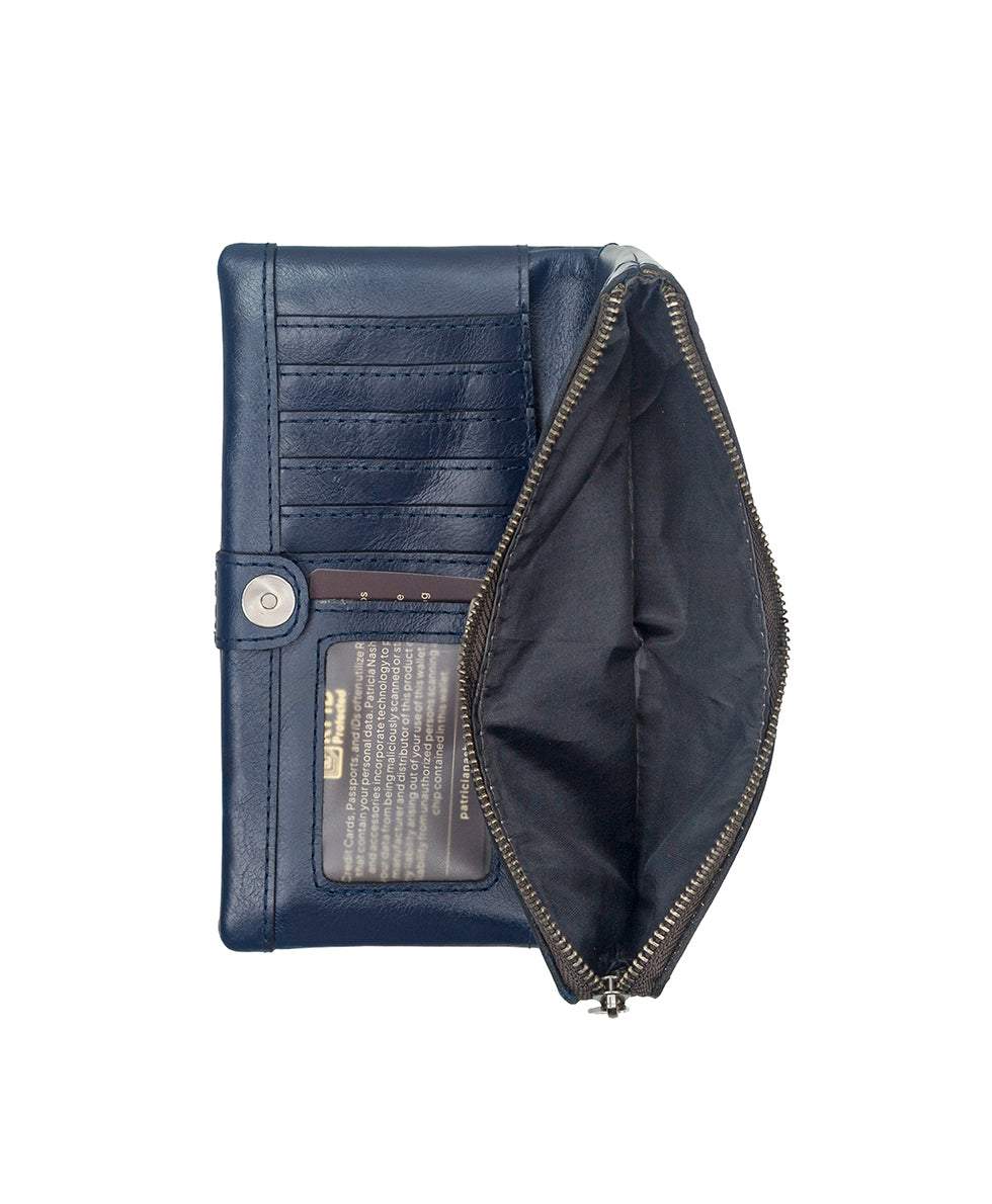 Female - Prassa Wallet - Butterfly Gardens - butterfly gardens - by Patricia Nash - View 4 of 4