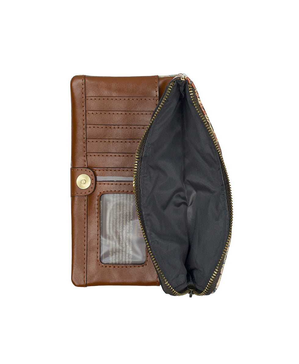 Female - Prassa Wallet | Nordic Patchwork | Nordic Patchwork - nordic patchwork - by Patricia Nash - View 4 of 4