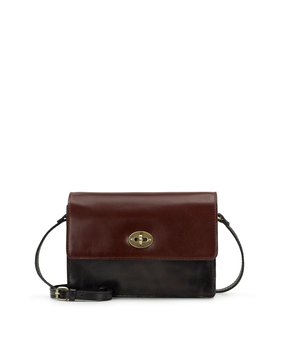 Female - Livana Crossbody - Colorblock - black - by Patricia Nash - View 1 of 4