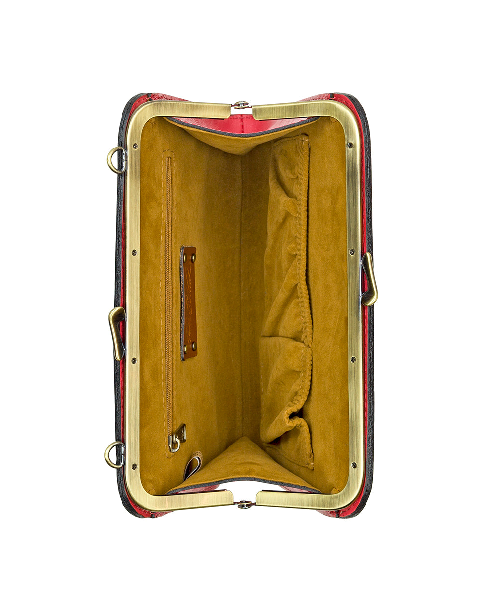 Female - Evangeline Frame with Gift Box - Burnished Rose Tooled - passion - by Patricia Nash - View 5 of 6