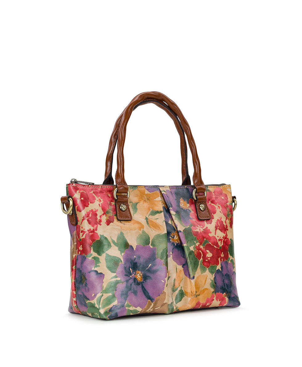 Female - Zora Top Handle Crossbody - French Hydrangeas - french hydrangeas - by Patricia Nash - View 3 of 4
