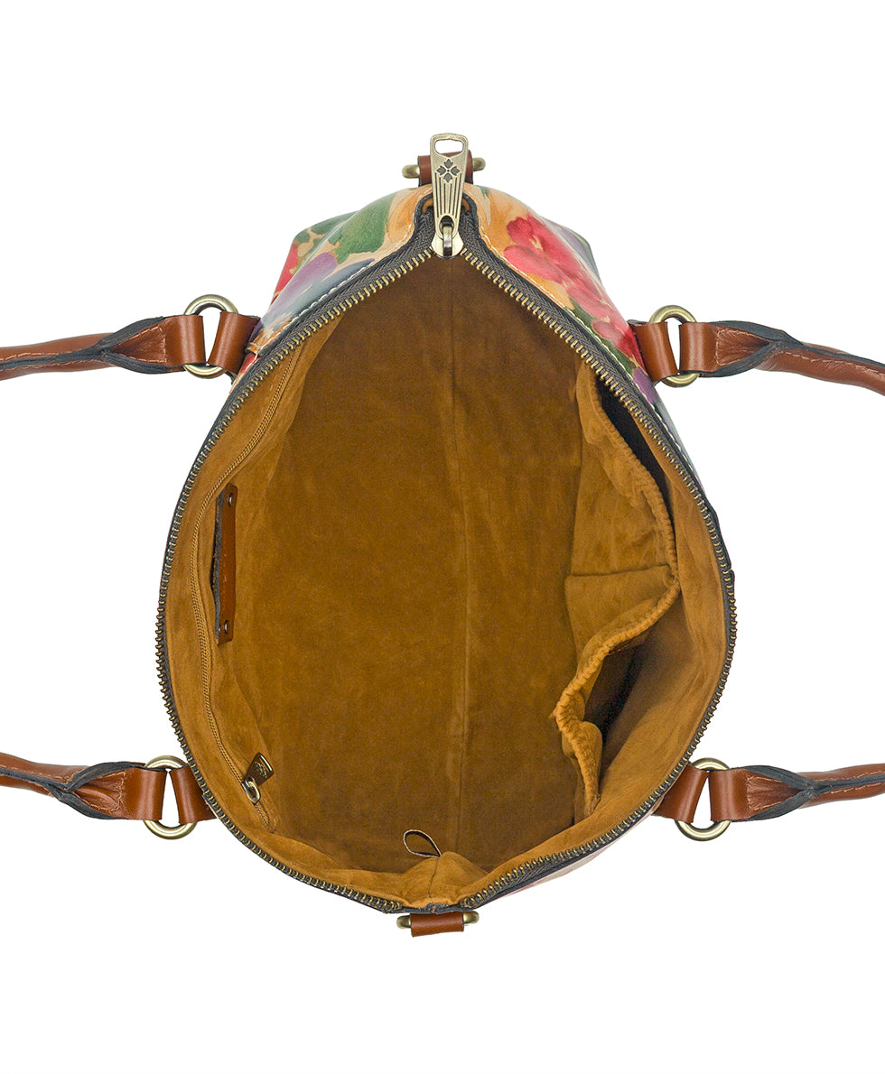 Female - Zora Top Handle Crossbody - French Hydrangeas - french hydrangeas - by Patricia Nash - View 4 of 4