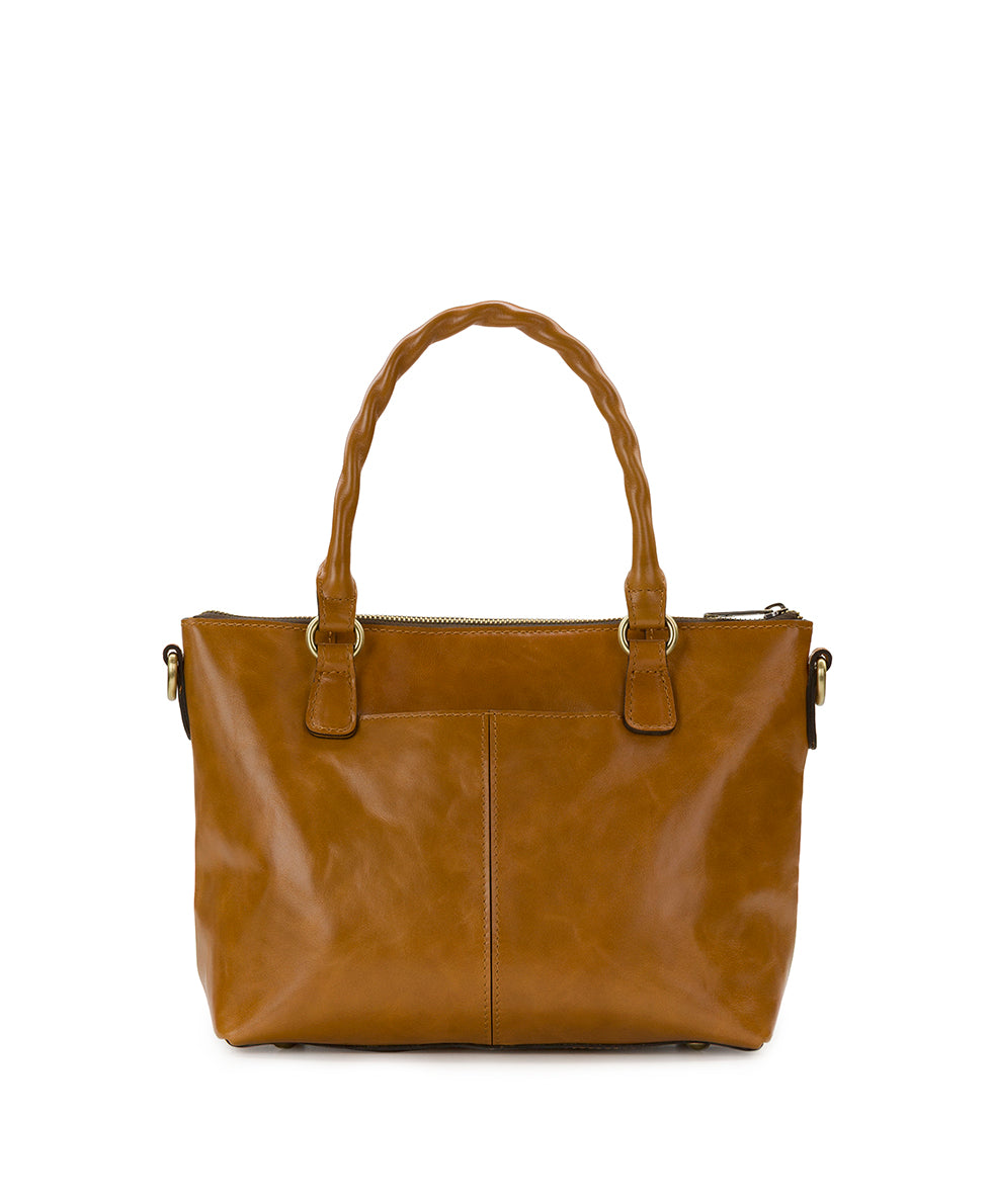 Female - Zora Top Handle Crossbody - Vintage Distressed - light tan - by Patricia Nash - View 2 of 6